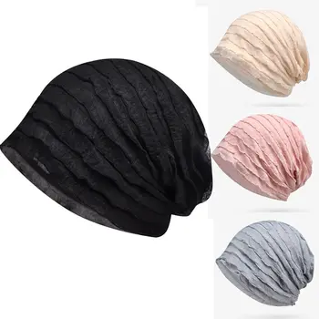 Весенне-летняя Зимняя кепка, мусульманские хиджабы, тюрбан, мягкие шапочки-химиотерапевты для женщин
