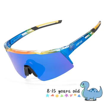 Фотохромные Детские Солнцезащитные очки, Велосипедные Очки, Очки для подростков, Очки для занятий спортом на открытом воздухе, Мужские и женские Ветрозащитные очки UV400
