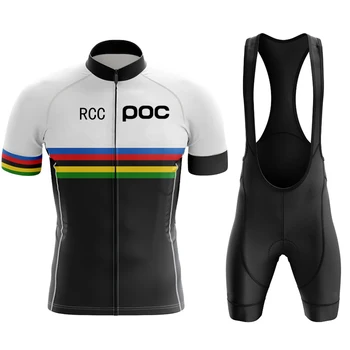 2022 НОВЫЙ RCC POC велоспорт Джерси КОМАНДЫ велосипедные шорты ОДЕЖДА Ropa Ciclismo мужские летние быстросохнущие велосипедные Майо Брюки одежда