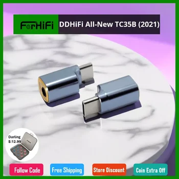 DD ddHiFi Совершенно Новый TC35B (2021) USB Type-C к 3,5-мм адаптеру для наушников 384 кГц /32 бит
