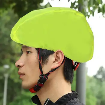 Водонепроницаемый чехол для велосипедного шлема, дождевик для велосипедного шлема, защитный колпачок для дорожного велосипеда, Водо- и снегостойкий чехол