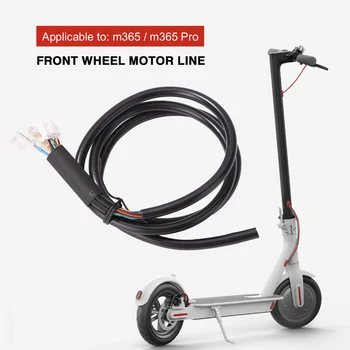 Замена кабеля двигателя переднего колеса электрического скутера ПВХ Аксессуары для скейтборда для M365 Pro E-scooter Кабель двигателя переднего колеса