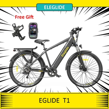 [Новинка 2022 года] Электрический велосипед ELEGLIDE T1 36 В 12,5 АЧ Аккумулятор 250 Вт Бесщеточный мотор 27,5 