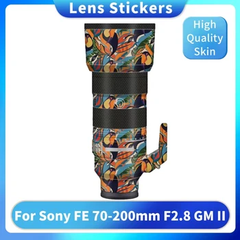 Для Sony FE 70-200 мм F2.8 GM OSS II SEL70200GM2 Наклейка на объектив камеры с защитой от царапин Защитная пленка Для защиты тела Кожи 2.8/70-200