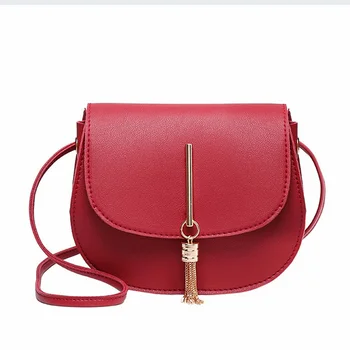 Женские сумки 2023, новая седельная сумка на одно плечо с металлической кисточкой, модная повседневная сумка для мобильного телефона, подарочная сумка, В наличии Сумки для женщин
