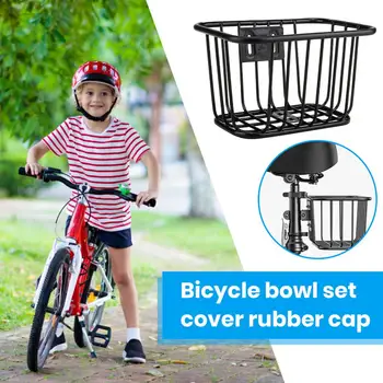 Передняя корзина для детского велосипеда Большой емкости, прочная несущая способность, простая установка, Замена велосипедной корзины для скутера, принадлежности для велосипеда