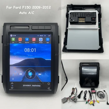 Автомобильный Беспроводной Автоэкран Carplay Android Для Ford F150 2009-2015 Авторадио Bluetooth Радиоблок Центральный Мультимедийный 1 Din Стерео