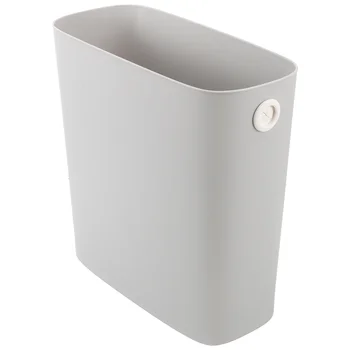 Тонкое кухонное ведро для мусора в ванной Пластиковое мусорное ведро с узким местом Корзина для мусора