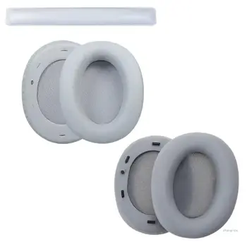 M5TD Кожаная подушка Губчатые подушечки для наушников Head Beam forEdifier W800BT Headset Earm