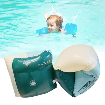 1 Пара подлокотников для плавания, двойная подушка безопасности, надувные подлокотники для бассейна, оборудование для плавания для взрослых и детей с ПВХ принтом