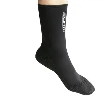 3 мм неопреновые носки для дайвинга, суперэластичные нескользящие ласты для дайвинга, носки для плавания с защитой от царапин, носки для подводного плавания, носки для подводной охоты с аквалангом