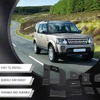 Кнопки на рулевом колесе автомобиля, наклейки с блестками для Land Rover Discovery Sport 2015-2019, автомобильные аксессуары
