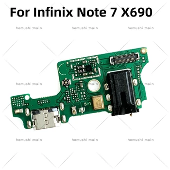 Для Infinix Note 7 X690 USB-порт для зарядки, док-станция, соединительная плата, гибкий кабель
