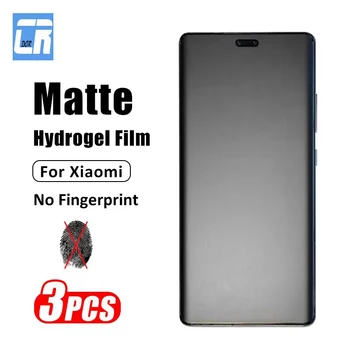 1-3 шт. Матовая Гидрогелевая Пленка для Xiaomi 13 Lite 12 11 Ultra Civi 3 2 1S Защитная пленка с полным покрытием для Xiaomi Poco F5 M5S X5 Pro