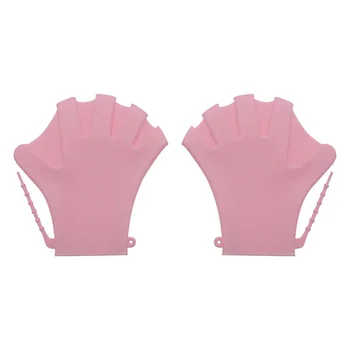1 пара перчаток для плавания, водонепроницаемые тренировочные перчатки для фитнеса, силиконовые перчатки для плавания, перчатки для дайвинга, варежки для тренировок по плаванию