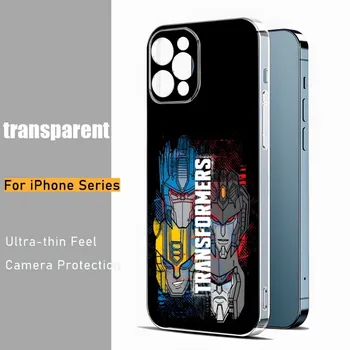 Чехол-трансформер для телефона Iphone 14 12 Pro 15 Max 13 11 Mini 6 7 8 Plus X XR XS SE 2020 Прозрачный чехол