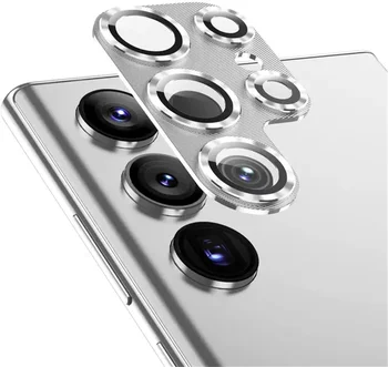 Защитная пленка для стеклянных линз Samsung Galaxy S23 Ultra S23 Plus 5G, аксессуары для защиты камеры из алюминиевого сплава класса люкс