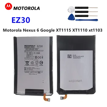 100% Подлинный Motorola EZ30 3025 мАч Сменный Аккумулятор Для Телефона Nexus 6 Google XT1115 XT1110 xt1103 nexus6 EZ30 Мобильный Аккумулятор