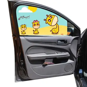 Солнцезащитный козырек на окно автомобиля для ребенка Магнитный солнцезащитный козырек на окно автомобиля для ребенка Милый мультяшный солнцезащитный козырек на окно автомобиля от солнечных бликов и ультрафиолетовых лучей