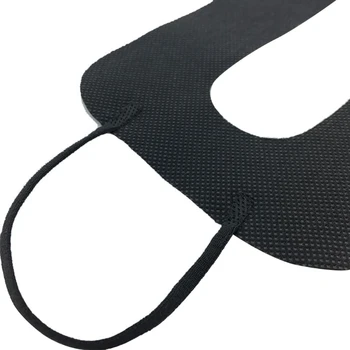 100 шт. Гигиеническая накладка для виртуальной реальности, черная одноразовая маска для глаз для виртуальной реальности Vive 3D, 1XCB