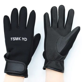 Женские Мужские перчатки для плавания и дайвинга 1,5 мм неопреновые перчатки для плавания и дайвинга противоскользящие теплые перчатки для плавания с трубкой и серфинга Прямая поставка