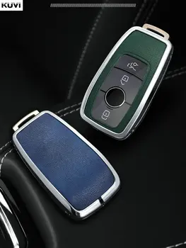 3 4 Кнопки Металлический Чехол Для Ключей Автомобиля Чехол Для Mercedes Benz A C E S G Class GLC CLE CLA GLB GLS W177 W205 W213 W222 X167 AMG