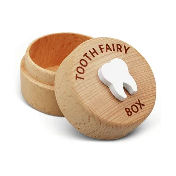 Коробка Зубной Феи, Милая 3D Резная Коробка Для Хранения Выпавших Зубов На Память, Подарок для Мальчиков и Девочек, Детские Коробки Для Зубов