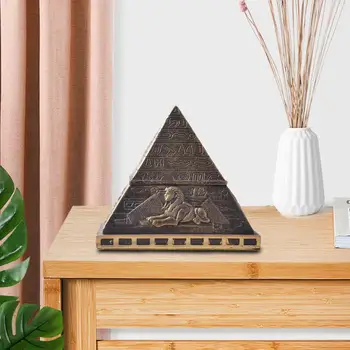 Египетская пирамида Статуя Архитектура Сувенирная Шкатулка для украшений Украшения