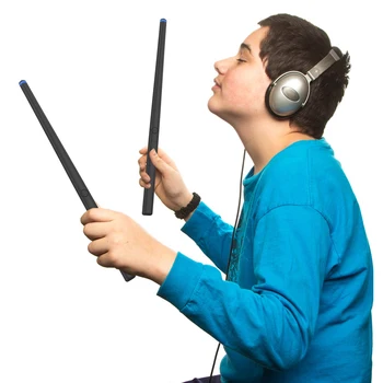 Соматосенсорная ударная установка Портативные электронные пневматические барабанные палочки Виртуальная ударная установка Музыкальные инструменты для начинающих Детей взрослых