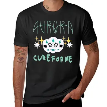 Новая футболка cure for me aurora, забавные футболки, спортивная рубашка, футболка оверсайз, мужская футболка оверсайз