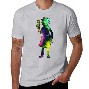 Футболка Rick Nebula, забавная футболка, футболки для мальчиков, быстросохнущие футболки, мужские футболки больших и высоких размеров