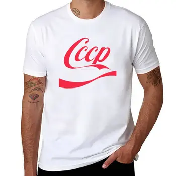 Новая футболка CCCP Fedeli Alla Linea, спортивные рубашки, футболки больших размеров, мужская одежда