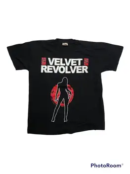 Винтажная футболка velvet revolver 2004 00-х годов, мужская футболка