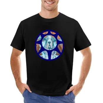 Футболка с логотипом Bats The Ghost Dog, Midnight Suns Circle, одежда для хиппи, летняя одежда, однотонная футболка, мужские футболки