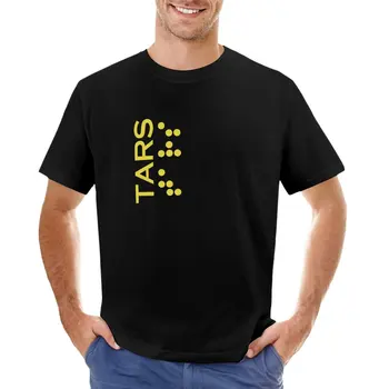 Футболка Interstellar - Tars design (правильный шрифт), черные футболки, футболка оверсайз, спортивная рубашка, дизайнерская футболка для мужчин