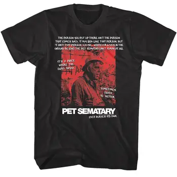 Кладбище домашних животных Иногда смерть лучше Мужская футболка с цитатами Джуда из фильма ужасов