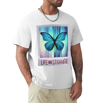 Life is Strange Футболка с фото бабочки, одежда хиппи, футболки с графическими футболками, Мужские футболки