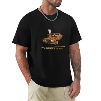Футболка Life on Mars Gene Hunt с коротким рукавом, летние топы, футболка blondie, индивидуальные футболки, мужская тренировочная рубашка
