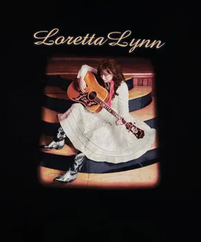 Футболка Loretta Lynn, хлопковая рубашка,!!, хлопок,, Рубашка ко дню матери, подарок