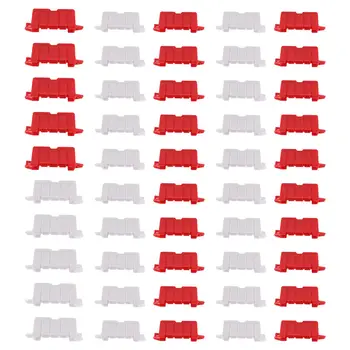 50x Дорожные ограждения для радиоуправляемых автомобилей с дистанционным управлением Автомобильные Аксессуары RC-блокпосты для 1/18 моделей автомобилей для хобби Автомобильные транспортные средства Аксессуары DIY