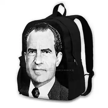 Президент Ричард Графический Дорожный рюкзак для ноутбука, школьные сумки, Ричард Политика на выборах, президент Дик Республиканец, Республиканец