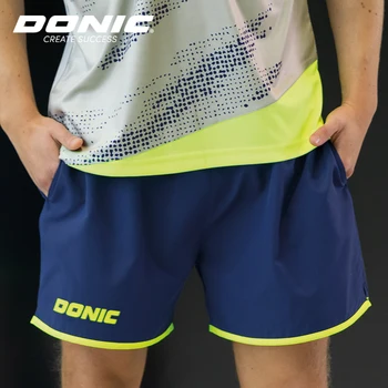 Новые шорты для настольного тенниса Donic Мужская форма для бадминтона Спортивные брюки Одежда для настольного тенниса для мужчин и женщин