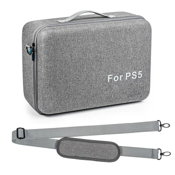 Дорожная сумка-кейс для консоли PS5 / контроллера / базы / кабельных аксессуаров, чехол для переноски, сумка для хранения Sony Playstation 5