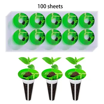 100 этикеток для гидропонных растений, этикеток для горшков с семенами, наклейка для маркировки растений и понимания их роста.