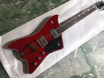Новая электрогитара gret red, изготовленная на заказ китайской гитарной фабрикой, в наличии 62