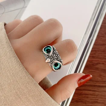 Кольца с совами нового дизайна для женщин и девочек, трендовое кольцо 2023, роскошные свадебные украшения и аксессуары