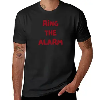 Новая футболка Ring The Alarm, эстетическая одежда, модные топы в корейском стиле, быстросохнущая рубашка, футболки для больших и высоких мужчин