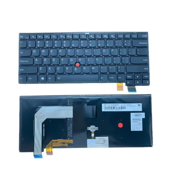 Новая клавиатура для ноутбука с подсветкой в США для Lenovo Thinkpad T460s T470s Замена ноутбука 01YR088