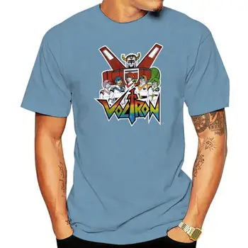 Мужская винтажная футболка Voltron Classic Group Shot