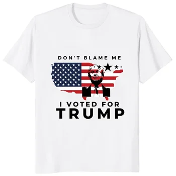 Повседневная уличная мужская футболка Donald Trump 2024 в поддержку выборов Take America Back, футболка для фанатов Trump The Return Supporter